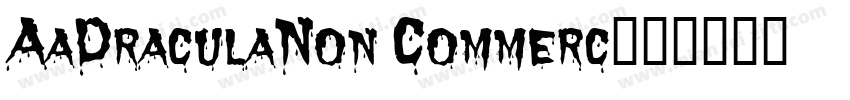 AaDraculaNon Commerc字体转换